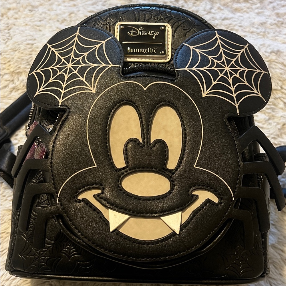 Disney Loungefly Mickey Spider Backpack